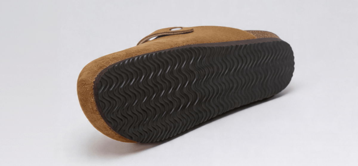 Durable, grippy rubber outsole